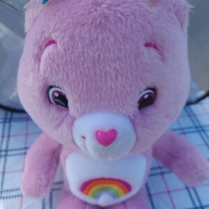 Care Bears Cheer Bear Plush  2008  14"